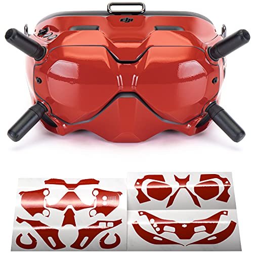 WRAPGRADE DJI FPV Goggles V2 Skin Super RED Protective Film