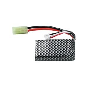 BEZGAR Spare Parts Accessories 7.4V 850MA Lipo Battery Pack for HS181 HM181 Hobby Grade 1/18 Scale Remote Control Truck