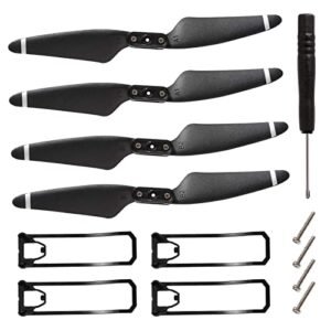NEHEME NH525 Plus Drone Replacement Accessory Kit with Propeller Guards Spare Blades Screws and Screwdriver