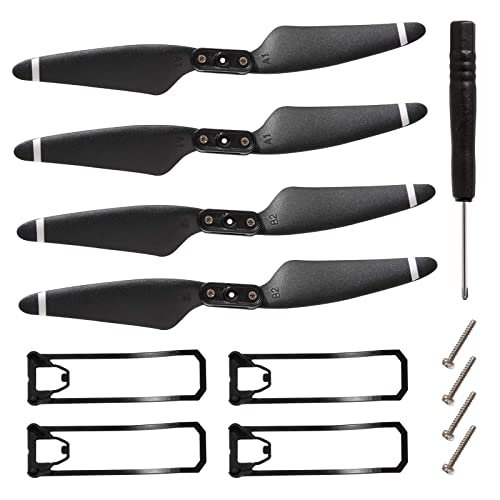 NEHEME NH525 Plus Drone Replacement Accessory Kit with Propeller Guards Spare Blades Screws and Screwdriver
