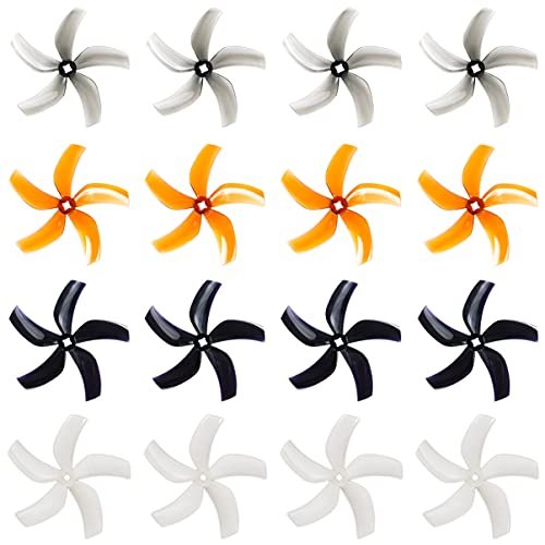 Gemfan D90 5 Blade Propeller for RC Airplane F 16 3.5 Inch Cinewhoop Props 16 Pcs 8CW 8CCW