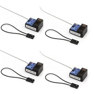 Flysky FS-BS6 RC Receiver 6 Channels with Gyro Stabilization System for RC Radio Comparison