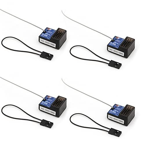 Flysky FS-BS6 RC Receiver 6 Channels with Gyro Stabilization System for RC Radio Comparison