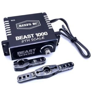 REEFS RC 1 5th Servo Beast 1000 with Aluminum Horns SEHREEFS102 Feral Beast RC Helicopter Servos