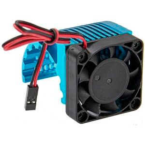 Vgoohobby Universal 42mm Aluminum Heat Sink with 5V Cooling Fan for IC Engine RC Car 4068 4076 4274 7282 1515 Brushless Motor Blue