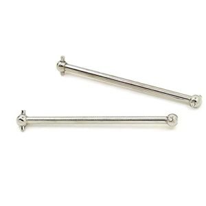 XHSESA Parts & Accessories 2PCS Metal Dog Bone Drive Shaft for 1/10 WLtoys 104001 RC Car Upgrade Part