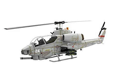 ZYHOBBY Airwolf RC Helicopter Fuselage 470 Size ARF KIT Version with Two Blade Rotorhead