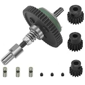 AIYIHOBBY Metal Steel 6878 Differential Gear Complete Slipper Clutch for RC Car with 32P 15T 17T 19T Pinions Gear Set Compatible with Traxxas Slash 4X4 Stampede 4X4 Rustler 4X4