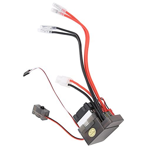 ESC Brushed ESC 7.2 to 16V 320A High Voltage Two Way Brush ESC for RC Ship Hull Models Compatible with Henglong HPI