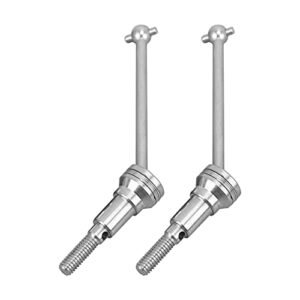 Thunder Tumbler RC Car Parts Universal Metal Front Rear Drive Shaft Upgrade for 16889A 16889 S1601 S1602 1/16 Scale Models