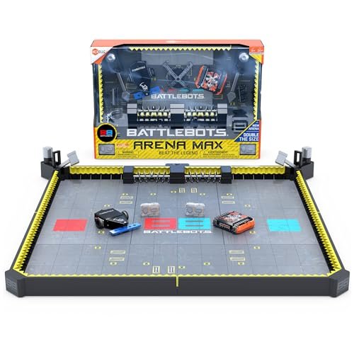 HEXBUG BattleBots Arena MAX Remote Control Robot Toys with Best Lipo Batteries for RC Kids Ages 8 and Up