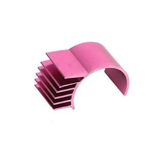 R723F Cheap 1/10 Scale RC Bodies 370 Motor Heat Sink Carbon Brush Brushless Upgrade for Remote Control Cars