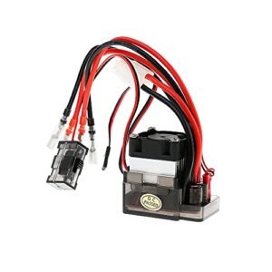 Acxico 1Pcs 9.6 V RC Truck 7.2 V to 16 V 320A High Voltage ESC Brushed Speed Controller Set