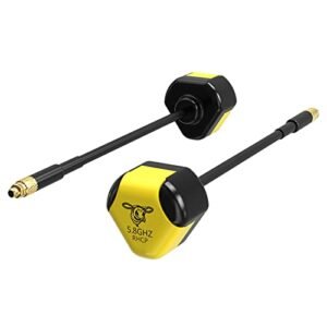 SpeedyBee FPV Antenna MMCX Straight RHCP 5.8 GHz 2.8dBi Antenna 2pcs Best FPV Kit for RC Car
