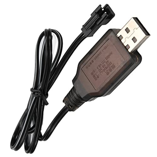 Jutagoss SM 2P USB Charging Cable 4.8V 250mA for RC Cars Including Mirage 2000 RC Plans