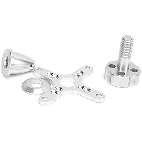 Aluminum Alloy RC Plane Propeller Adapter for C6354 200 250KV Brushless Motor Compatible with Free RC Plane Plans Balsa