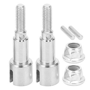 SPYMINNPOO Metal RC Model Warships Kits Wheel Shaft Cups Upgrade Parts for 1/16 Scale RC Cars