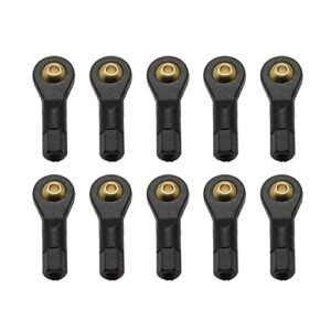 Maxmoral 10PCS Ball Head Holder Tie Rod End M2 Ball Joint Linkage Ball Head Bracket Joint Connecting Rod for RC Hobby Model Car Truck Boat, 19mm