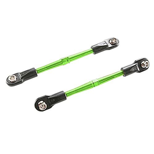 Traxxas 3139G Aluminum RC Shocks Green Anodized Turnbuckles 59mm Assembled with Rod Ends and Hollow Balls