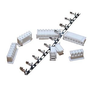 Replacement Part For 1S/2S/3S/4S/5S/6S/7S/8S Lipo Battery Balance Connector For RC Model Battery ESC - (Color: 10 Sets 5S 6 Holes)