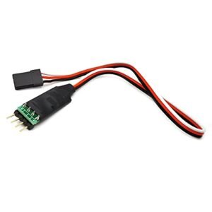 DEVMO HC6 RC Truck 3 Channel On Off LED Lamp Control Panel System with Breath Flash Mode for 1/10 1/8 RC Car Truck Crawler