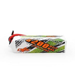 CNHL 6200mAh 4S Lipo Battery 14.8V 90C with EC5 Plug for RC Models