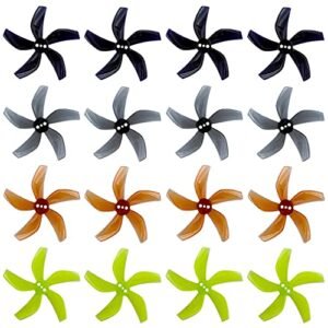 GEMFAN D51 2020 5 Blade PC Props for Pilatus PC 12 RC Airplane 2 Inch Cinewhoop Quadcopter 16pcs 8CW 8CCW