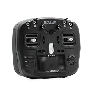 Panasonic RC 7469 Clock Radio with Team BlackSheep TBS Mambo Tracer Remote FPV RC Drone Controller