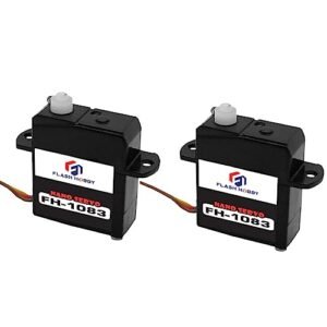 2pcs FH 1083 1.7g Low Voltage Micro Digital Servo with JR Connector Types for RC Models