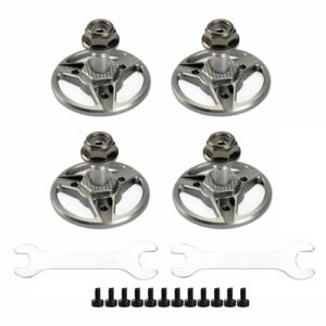 Chief RC Hobbies Buddy RC Motor Prop Adapter Set for DJI FPV Drone 4PCS Aluminium Propellers Adapter Mounts with M5 Mounting Hole for 5.2 Inch FPV Props
