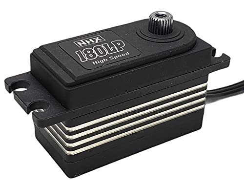 NHX RC 180LP Low Profile HV Servo Coreless 180 oz Titanium Gear Digital oz rc