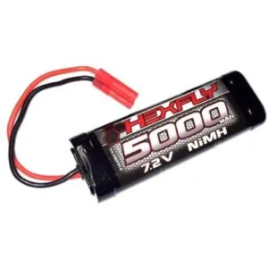 Hexfly HX5000MH B2 5000mAh NiMH Battery 7.2V with Banana 4.0 Connector for Banana Hobbies RC Planes