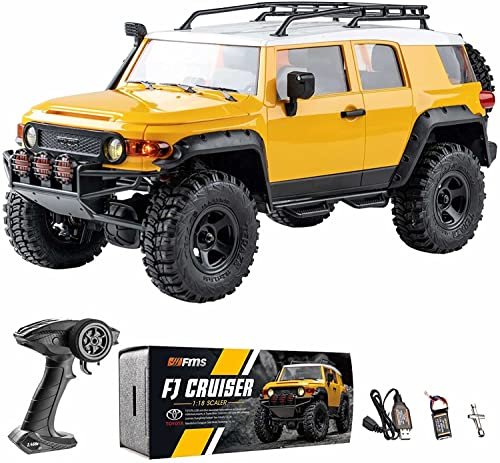 WOWRC FMS 1 18 TOYOTA CHASER RC BODY Official Licensed Remote Control Car with Intelligent Lighting 3 Channel 2 4GHz Transmitter