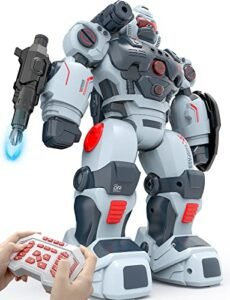 Toylefun Hot Wheels Toy Story RC Robot Remote Control Programmable Smart Robotics Gift for Kids Ages 5 6 7 8 9 10 11 and Up