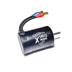 Tenshock 4 Pole Off Road RC Micro Brushless Motor TS X1401L 4550KV for Tacon RC 1/12 1/10 Scale Models