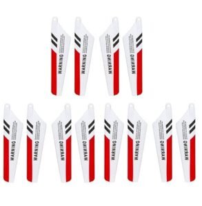 S107 S107G RC Helicopter Replacement Main Blades 3 Sets Red Compatible with RC Plane Simulator Xbox