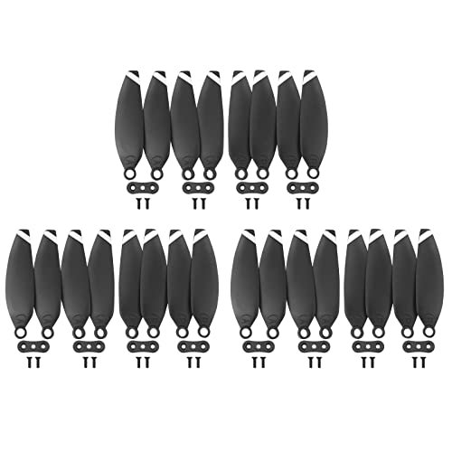 PUOO Accessory 24PCS Propeller for HT50 V11mini F11MINI F7MINI HS175D X500Pro X650 Z6pro Q5 Q7 WF31 RC Quadcopter Remote Control Drone Blade Spare Parts Kershaw RC Parts