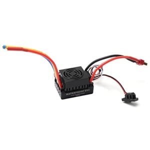 GoolRC 60A Brushless ESC Waterproof Electric Speed Controller for Off Road RC Trucks 2 3S with 5 8V 3A BEC
