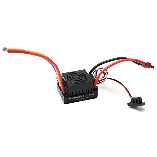 GoolRC 60A Brushless ESC Waterproof Electric Speed Controller for Off Road RC Trucks 2 3S with 5 8V 3A BEC