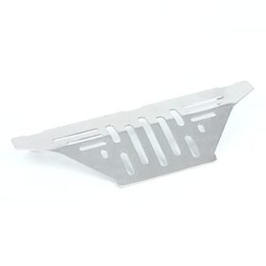 LCX Racing 1/10th RC Crawler Car Stainless Steel Front Upper Guard Servo Protector Sump Guard for TRX4 2021 Upgrades Parts Accessories
