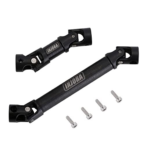 INJORA RC Steel Center Drive Shaft Upgrade Parts for 1 24 GX470 RC Car Axial SCX24 Deadbolt