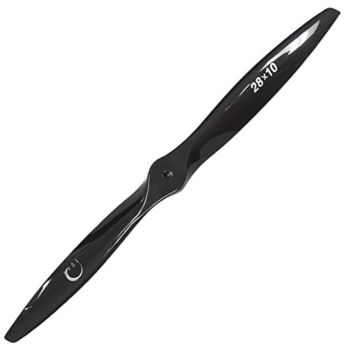 XOAR PJT1 28 Inch 2 Blade Carbon Fiber Propeller for Real Jet Engine RC Planes 28x10 Tractor