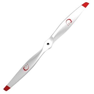 XOAR PJM E 15x8 White Red Tips Electric RC Airplane Propeller with RC Body Painting Tips