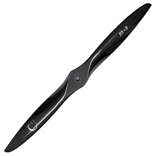 XOAR PJT1 23 Inch 2 Blade Carbon Fiber Propeller for RC Jet Planes Gas Turbine 23x8 Tractor