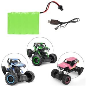 DOUBLE E 6v Battery Powering Your Custom Painted RC Monster Truck Bodies for 1 12 Scale Remote Control Cars