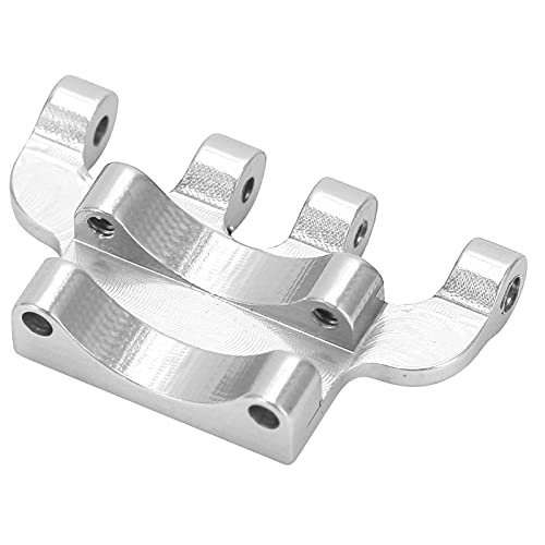 Avid RC Wheels Compatible Rear Axle Truss Aluminum Alloy Upgrade for Axial SCX24 90081 C10 1/24 Simulated RC Car Silver