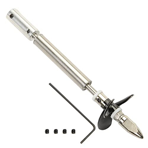 Heyiarbeit Drive Shaft for Big W RC Cars 4mm Motor Shaft with Propeller and Universal Joint L100mm Shaft L50mm Sleeve D36mm Propeller