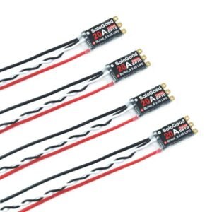 Best RC Controller for Quadcopter 4Pcs 20A ESC Brushless Electronic Speed Controller DSHOT BLHeli_S 2 4S Lipo for FPV QAV Drone Multirotor