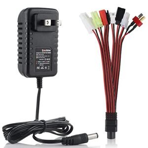 Traxxas 7.2V RC Battery Charger Universal Smart Charger for NiMH NiCD 2 10 Cell Packs