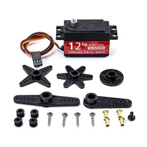 Readytosky 12kg Waterproof Digital Servo Motor for Flying Fish RC Speed Boat Helicopter Tail Robot Car Drone